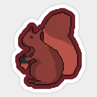 Pixel Nut Hunt Champion Sticker